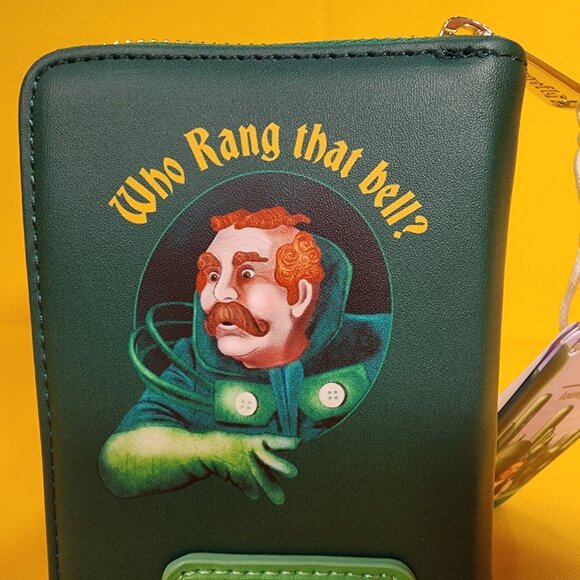 Loungefly Wizard of Oz Emerald City Zip Around Wallet GID NEW - Picture 6 of 13